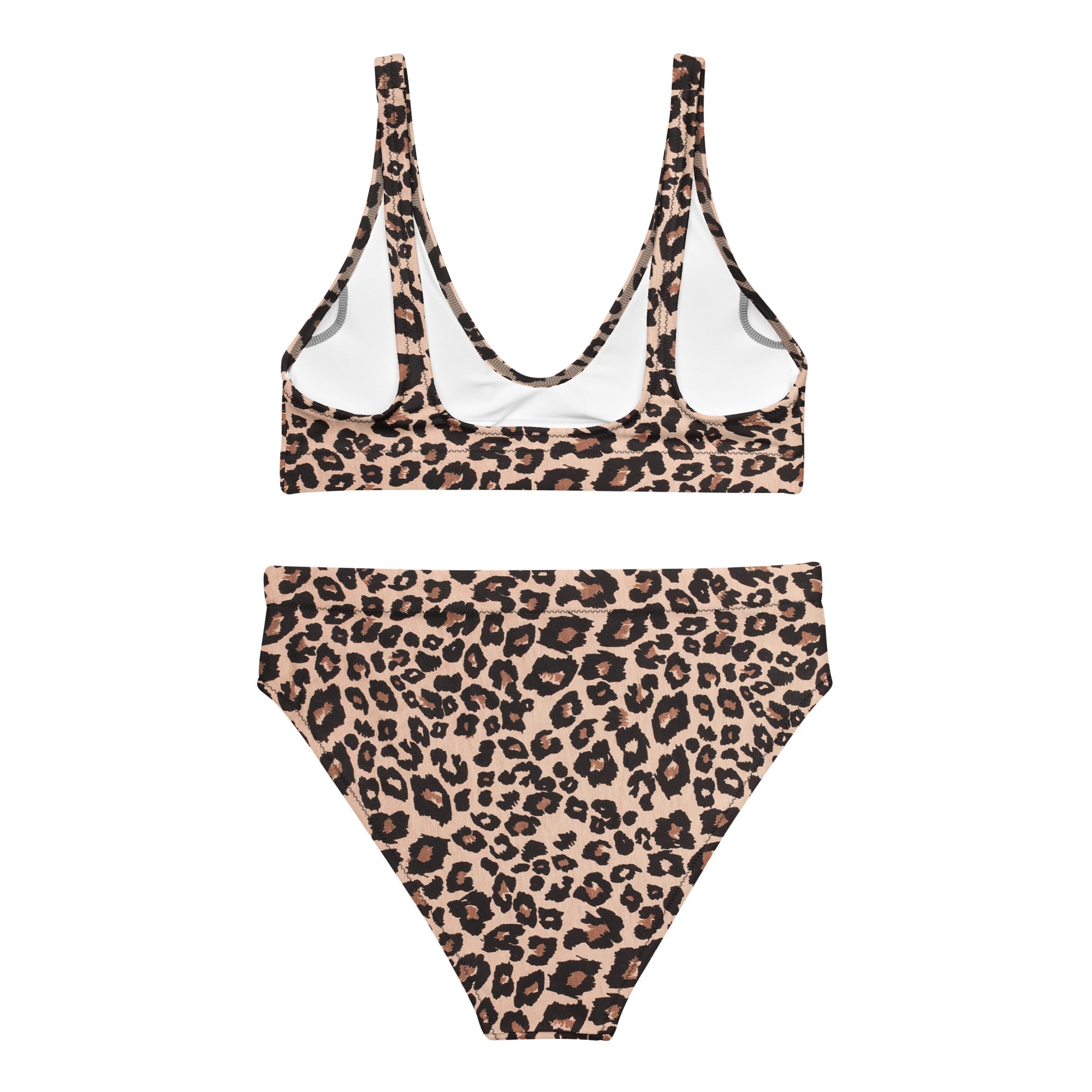 Ekologisk Leopardmönstrad Surf Bikini