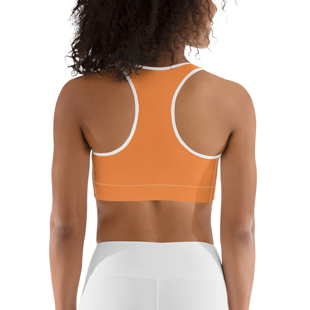 Orange Mandala Yoga / Sport BH Med Racerback