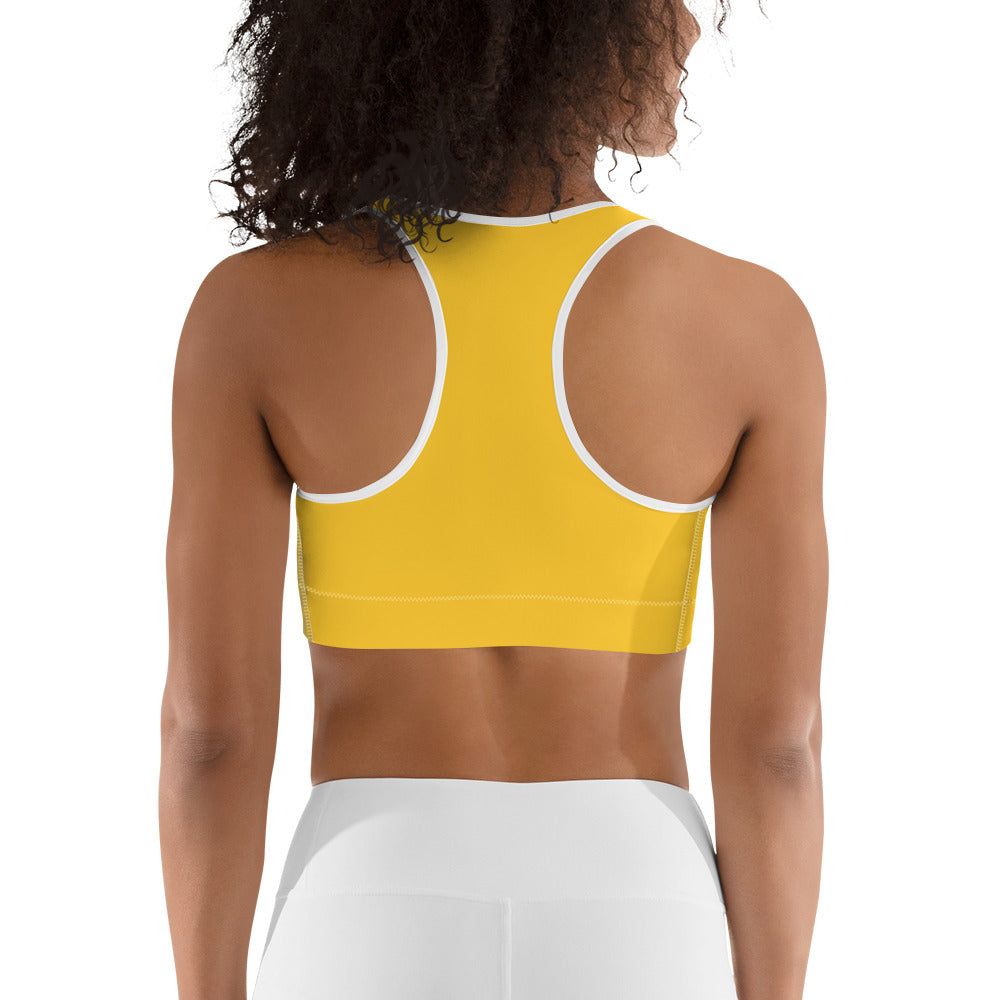 Gul Mandala Yoga / Sport BH Med Racerback