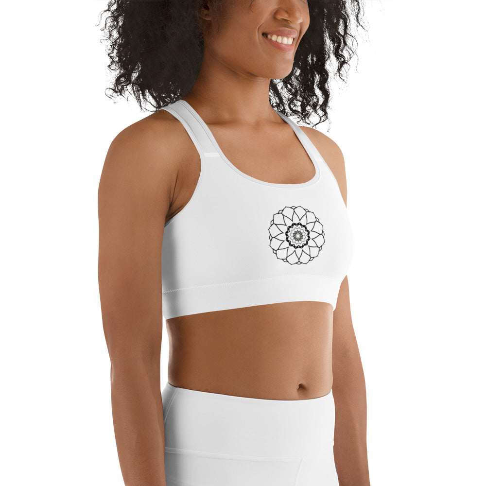 Vit Mandala Yoga / Sport BH Med Racerback